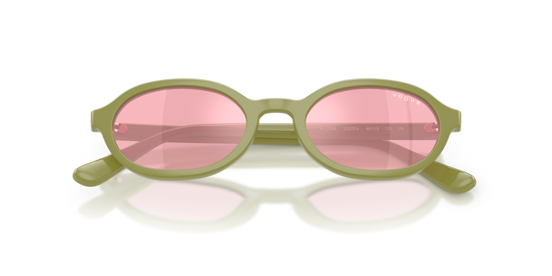 Vogue Junior VJ2036 in Full Olive Green - Alternate View
