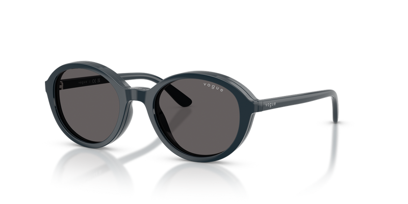 Vogue Junior VJ2037 in Full Blue - Front View