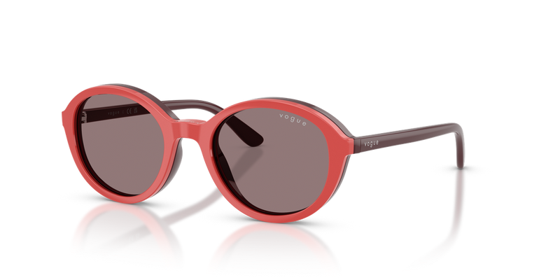 Vogue Junior VJ2037 in Full Bordeaux - Alternate View