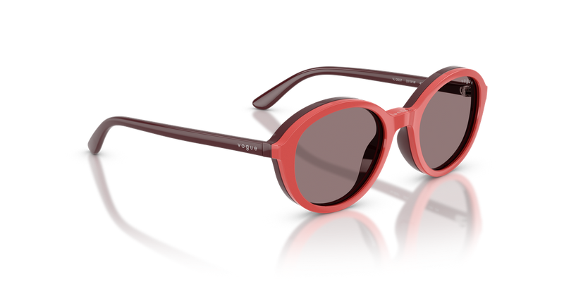 Vogue Junior VJ2037 in Full Bordeaux - Alternate View