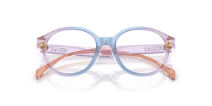 Gradient Pale Blue Lilac Orange / Demo Lens (5534)
