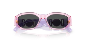 Transparent Lavander / Dark Grey (552687)