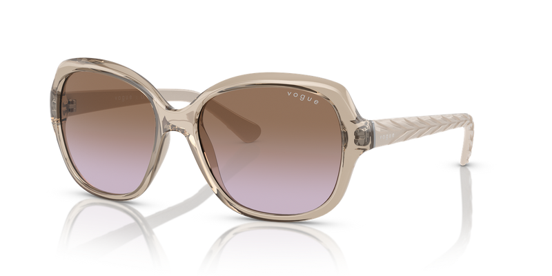 Vogue Eyewear VO2871S in Transparent Light Brown / Violet Gradient Brown (299068) - Alternate View