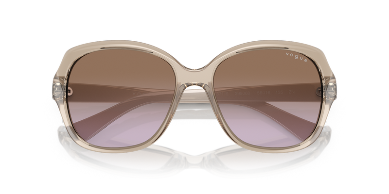 Vogue Eyewear VO2871S in Transparent Light Brown / Violet Gradient Brown (299068) - Alternate View
