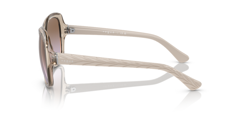 Vogue Eyewear VO2871S in Transparent Light Brown / Violet Gradient Brown (299068) - Alternate View