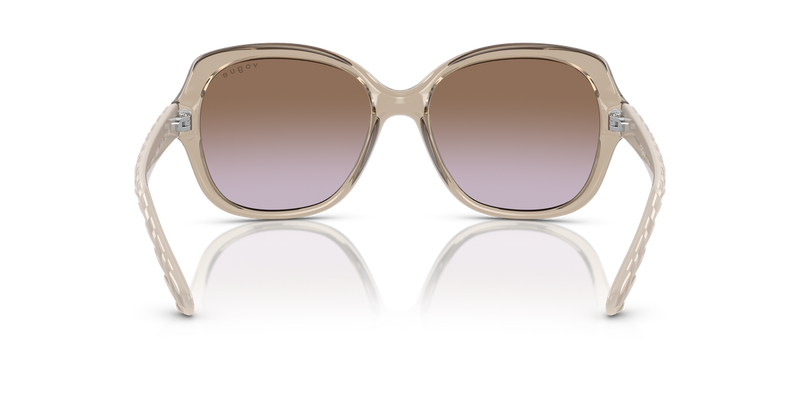 Vogue Eyewear VO2871S in Transparent Light Brown / Violet Gradient Brown (299068) - Alternate View