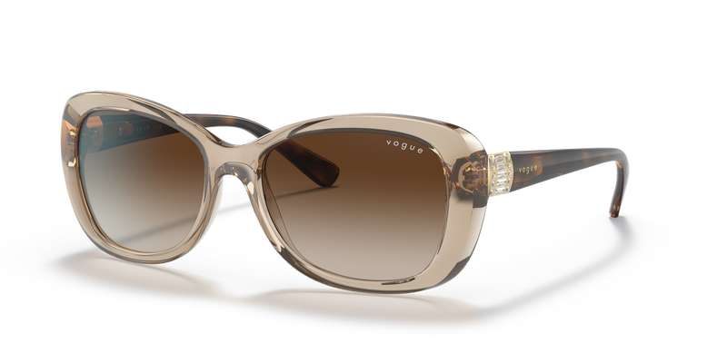 Vogue Eyewear VO2943SB in Transparent Light Brown / Brown Gradient (299013) - Alternate View