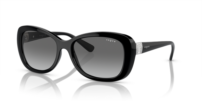 Vogue Eyewear VO2943SB in Black / Grey Gradient (W44/11) - Front View