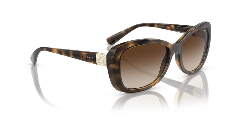 Vogue Eyewear VO2943SB in Dark Havana / Brown Gradient (W65613) - Alternate View