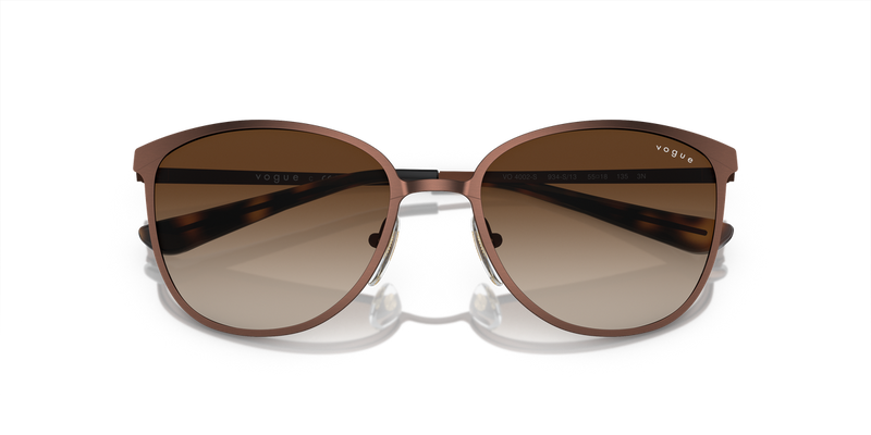 Vogue Eyewear VO4002S in Matte Brown / Brown Gradient (934S13) - Alternate View