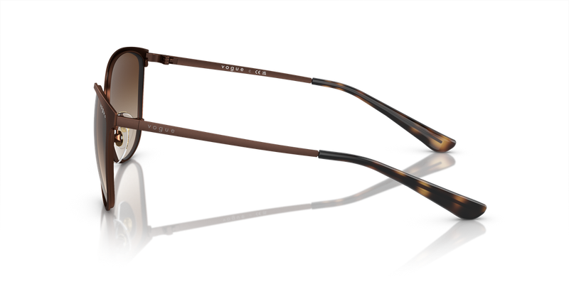 Vogue Eyewear VO4002S in Matte Brown / Brown Gradient (934S13) - Alternate View