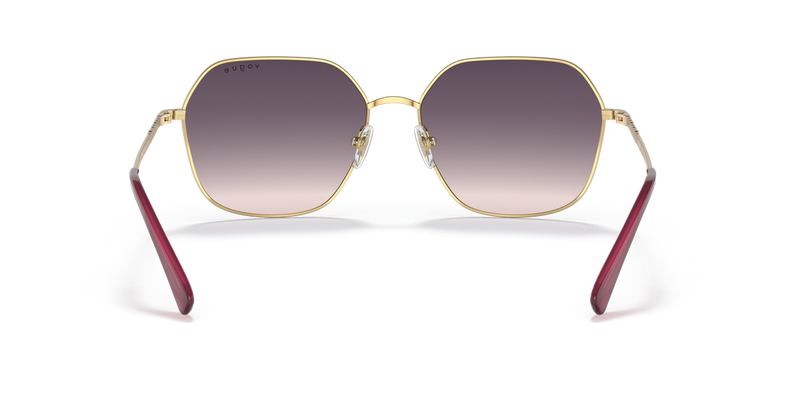 Vogue Eyewear VO4198S in Top Red/Gold / Pink Gradient Dark Grey (280/36) - Temple Detail