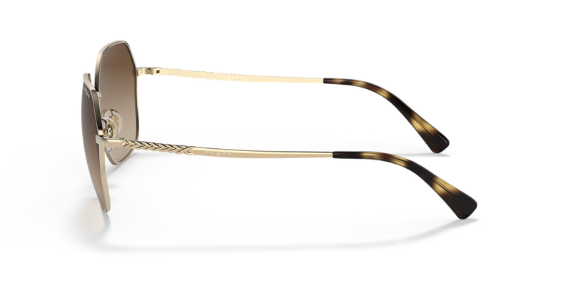 Vogue Eyewear VO4198S in Pale Gold / Brown Gradient (848/13) - Alternate View