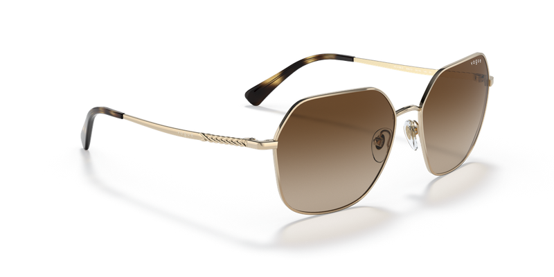 Vogue Eyewear VO4198S in Pale Gold / Brown Gradient (848/13) - Alternate View