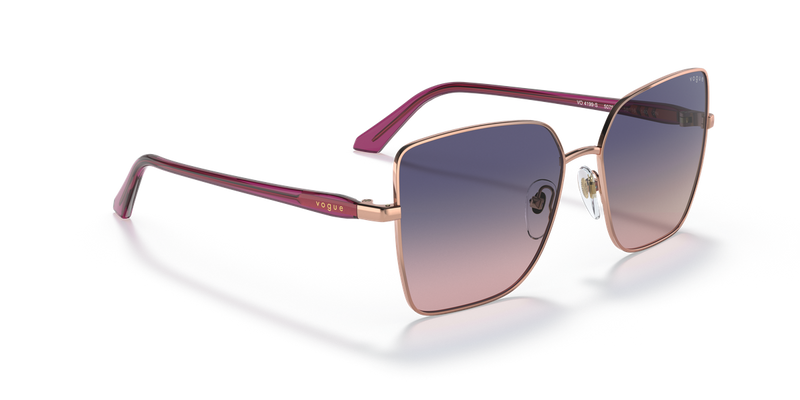 Vogue Eyewear VO4199S in Pink Gold / Pink Gradient Blue (5075I6) - Alternate View