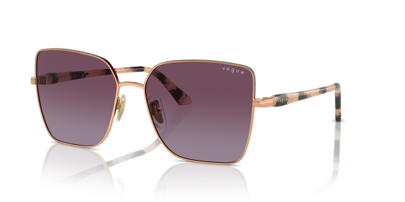Vogue Eyewear VO4199S in Top Bordeaux/Rose Gold / Violet Gradient (51708H) - Alternate View