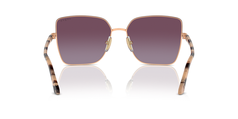 Vogue Eyewear VO4199S in Top Bordeaux/Rose Gold / Violet Gradient (51708H) - Alternate View
