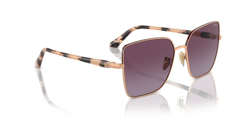 Vogue Eyewear VO4199S in Top Bordeaux/Rose Gold / Violet Gradient (51708H) - Alternate View