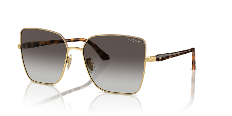 Vogue Eyewear VO4199S in Top Antique Rose/Gold / Grey Gradient Black (51988G) - Alternate View