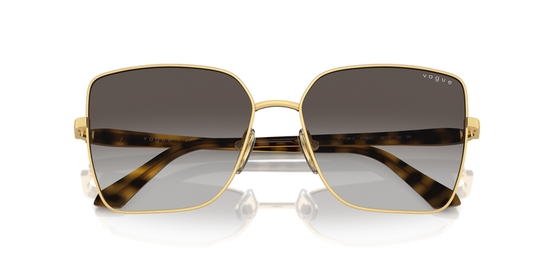 Vogue Eyewear VO4199S in Top Antique Rose/Gold / Grey Gradient Black (51988G) - Alternate View