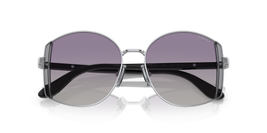 Silver / Polarized Grey Gradient Violet (323/8J)
