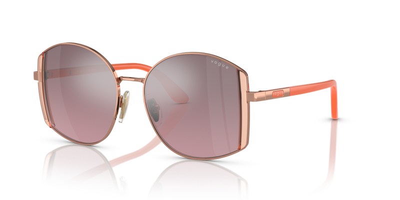Vogue Eyewear VO4267S in Rose Gold / Violet Mirror Silver Gradient (51527A) - Alternate View