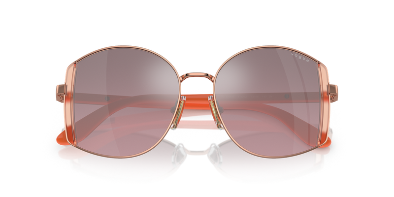 Vogue Eyewear VO4267S in Rose Gold / Violet Mirror Silver Gradient (51527A) - Alternate View
