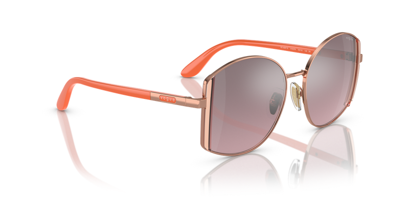 Vogue Eyewear VO4267S in Rose Gold / Violet Mirror Silver Gradient (51527A) - Alternate View