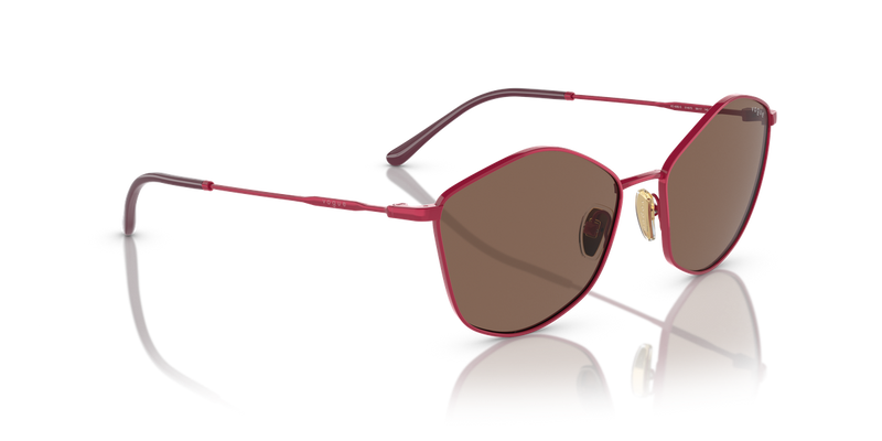 Vogue Eyewear VO4282S in Fuchsia / Dark Brown (514573) - Alternate View