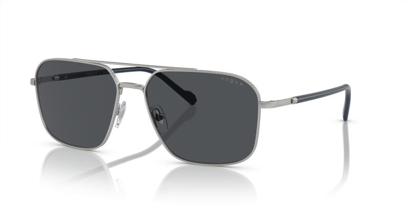 Vogue Eyewear VO4289S in Matte Silver / Dark Grey (323S87) - Alternate View
