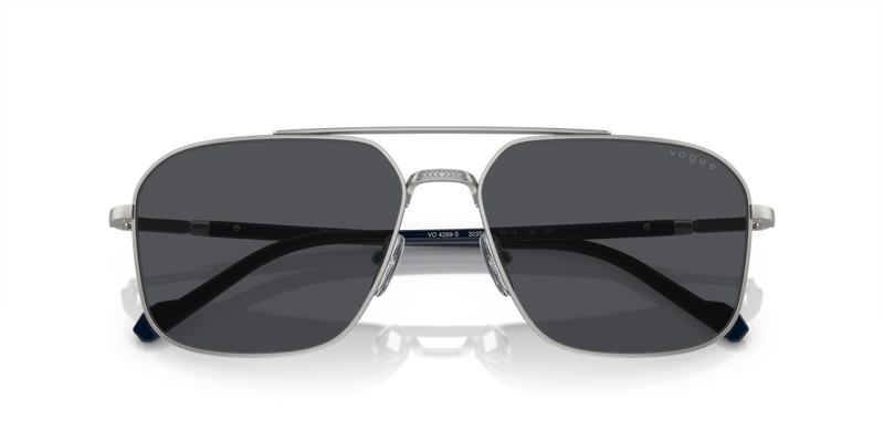 Vogue Eyewear VO4289S in Matte Silver / Dark Grey (323S87) - Alternate View