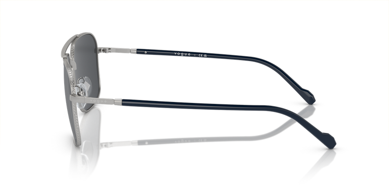 Vogue Eyewear VO4289S in Matte Silver / Dark Grey (323S87) - Alternate View