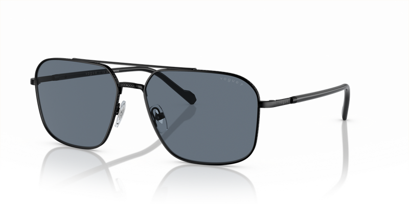 Vogue Eyewear VO4289S in Matte Black / Blue Polarized (352S4Y) - Alternate View
