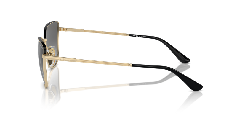 Vogue Eyewear VO4308S in Pale Gold/Top Black / Grey Gradient (848/11) - Alternate View
