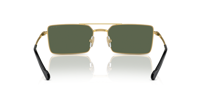 Vogue Eyewear VO4309S in Gold / Dark Green Polarized (280/9A) - Temple Detail
