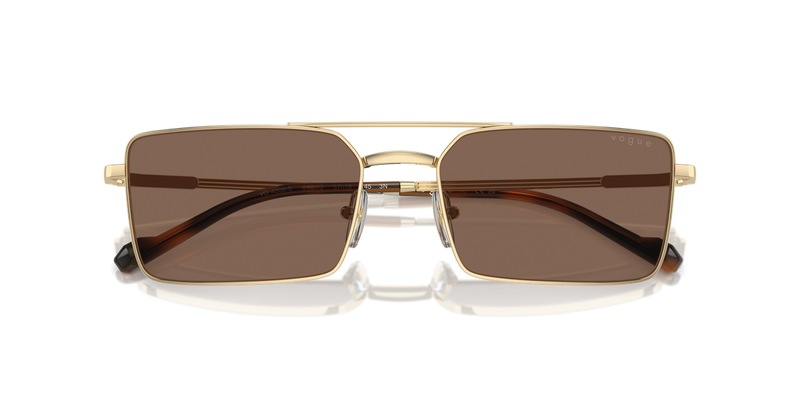 Vogue Eyewear VO4309S in Pale Gold / Dark Brown (848/73) - Alternate View