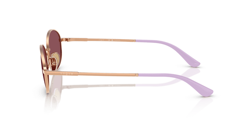 Vogue Eyewear VO4323S in Rose Gold / Purple Polar (51525Q) - Temple Detail