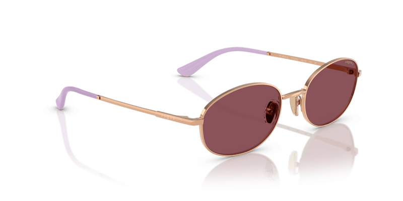 Vogue Eyewear VO4323S in Rose Gold / Purple Polar (51525Q) - Back View