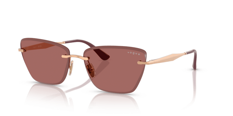 Vogue Eyewear VO4332S in Rose Gold / Dark Purple (515269) - Alternate View