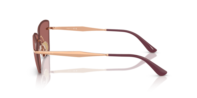 Vogue Eyewear VO4332S in Rose Gold / Dark Purple (515269) - Alternate View