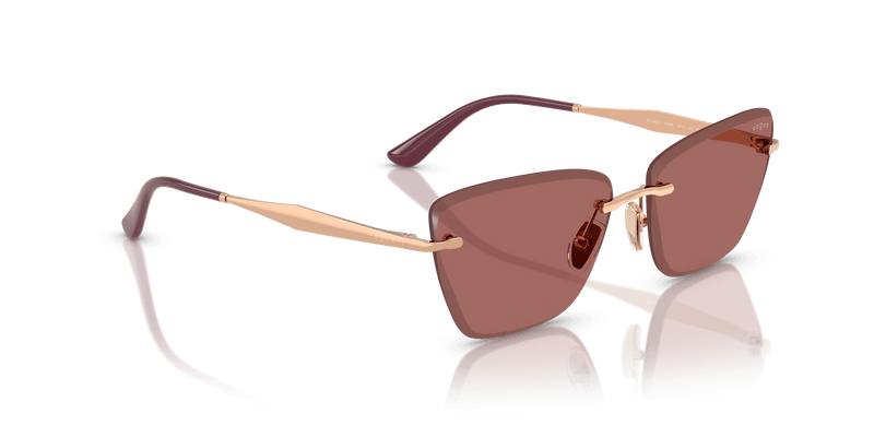 Vogue Eyewear VO4332S in Rose Gold / Dark Purple (515269) - Alternate View