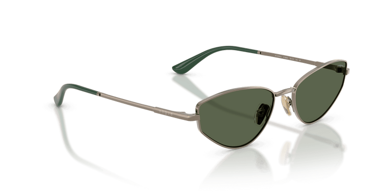 Vogue Eyewear VO4339S in Light Brown / Dark Green Polarized (51389A) - Back View