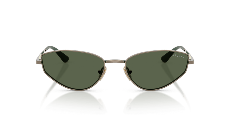Vogue Eyewear VO4339S in Light Brown / Dark Green Polarized (51389A) - Side View