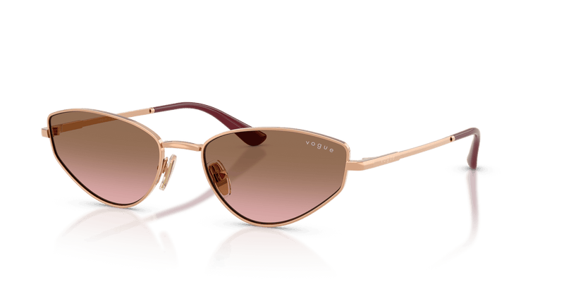 Vogue Eyewear VO4339S in Rose Gold / Pink Gradient Brown (515214) - Alternate View