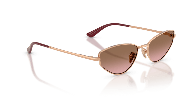 Vogue Eyewear VO4339S in Rose Gold / Pink Gradient Brown (515214) - Alternate View