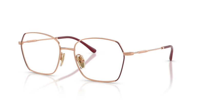 Vogue Eyewear VO4366T in Top Bordeaux/Rose Gold - Alternate View