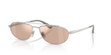 Silver / Light Pink Mirror Silver (323/5)