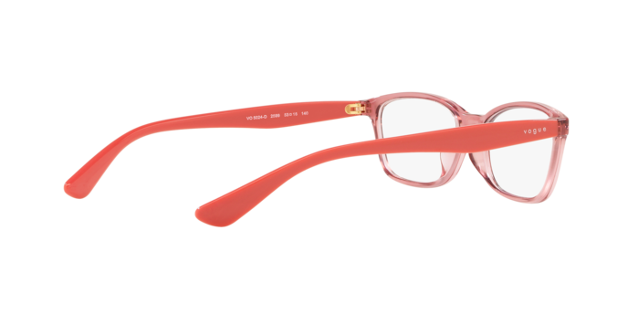 Vogue Eyewear VO5024D in Transparent Pink - Alternate View