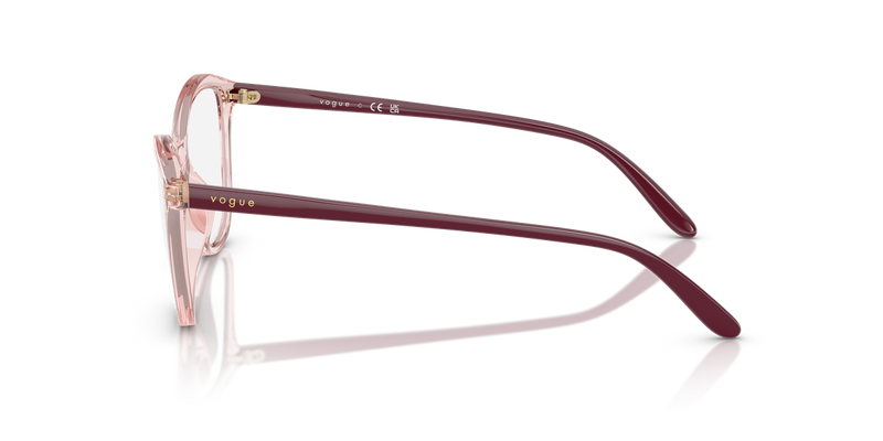 Vogue Eyewear VO5602F in Transparent Pink - Alternate View