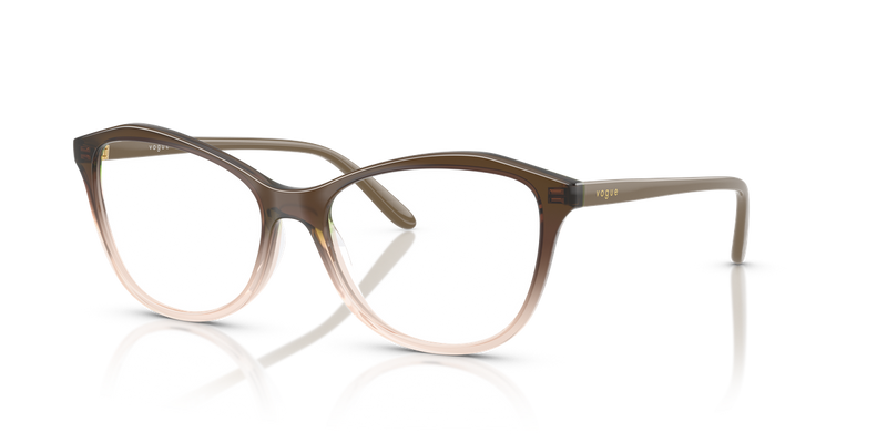 Vogue Eyewear VO5602F in Transparent Brown Gradient - Front View
